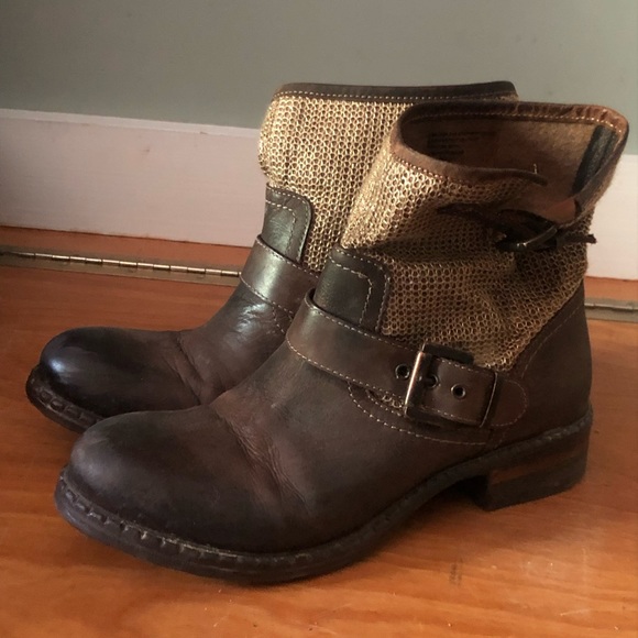 Italian Brown Leather Boots - Picture 2 of 7
